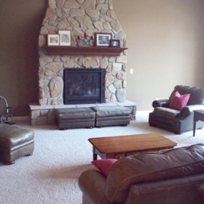 carpet in living room